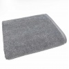 Большое банное полотенце махровое GM Textile 100х150см 400г/м2 (Серый)