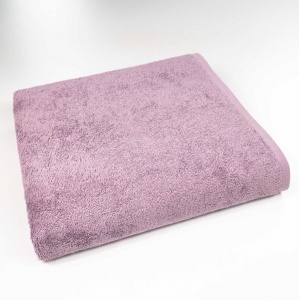 Великий банний рушник махровий GM Textile 100х150см 400г/м2 (Пудра)