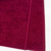 Большое банное полотенце махровое GM Textile 100х150см 400г/м2 (Бордовый)