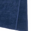 Великий банний рушник махровий GM Textile 100х150см 400г/м2 (Темно-Синій)
