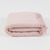 Вовняний плед-покривало 140х200см 380г/м2 19P-14-pink (Рожевий)