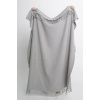 Вовняний плед-покривало 140х200см 380г/м2 19P-14-grey (Сірий)