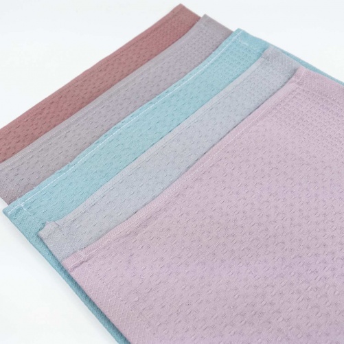 Набір вафельних серветок 30х30см 50 шт GM Textile 220г/м2 (5 кольорів)