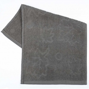 Кухонна жакардова серветка GM Textile 25х45 см 380 г/м2 (Попелястий)