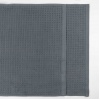 Вафельний великий банний рушник YouStar 70х140см 320г/м2 (Сірий)