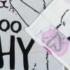 Кухонное полотенце рогожка с принтом Cats GM Textile 35х61см 180г/м2 (Белый)