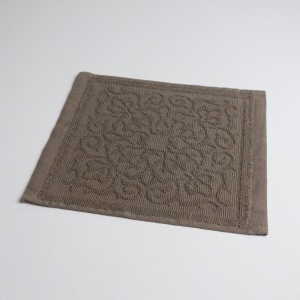 Кухонна жакардова серветка GM Textile 25х25см 380 г/м2 (Попелястий) Кухонна жакардова серветка GM Textile 25х25см 380 г/м2 (Попелястий)