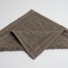 Кухонна жакардова серветка GM Textile 25х25см 380 г/м2 (Попелястий)