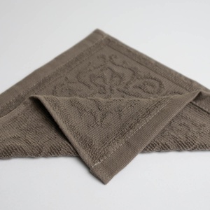 Кухонна жакардова серветка GM Textile 25х25см 380 г/м2 (Попелястий) Кухонна жакардова серветка GM Textile 25х25см 380 г/м2 (Попелястий)