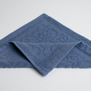 Кухонна жакардова серветка GM Textile 25х25см 380 г/м2 (Блакитний) Кухонна жакардова серветка GM Textile 25х25см 380 г/м2 (Блакитний)