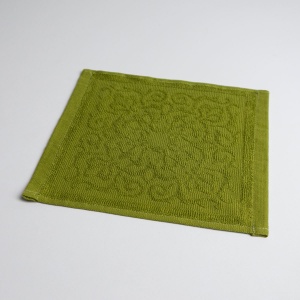 Кухонна жакардова серветка GM Textile 25х25см 380 г/м2 (Зелений) Кухонна жакардова серветка GM Textile 25х25см 380 г/м2 (Зелений)