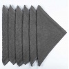Кухонна жакардова серветка GM Textile 25х25см 380 г/м2 (Попелястий)