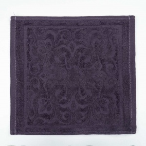 Кухонна жакардова серветка GM Textile 25х25см 380 г/м2 (Фіолетовий)