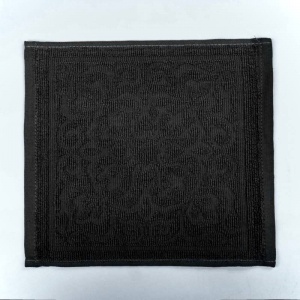 Кухонна жакардова серветка GM Textile 25х25см 380 г/м2 (Сірий)