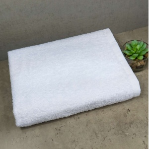 Махровий рушник GM Textile 50х90см 400г/м2 (Білий)