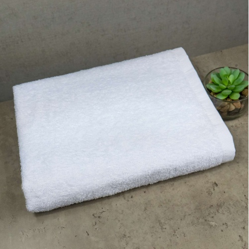 Махровий рушник GM Textile 50х90см 400г/м2 (Білий)