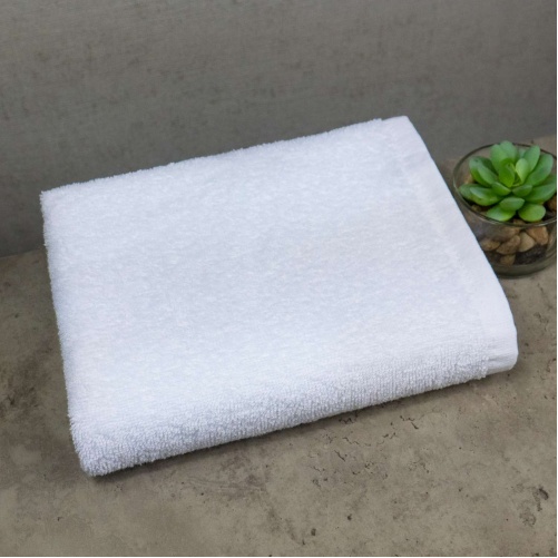  Полотенце для рук/лица махровое GM Textile 40х70см 400г/м2 (Белый)