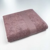 Банное махровое полотенце с бордюром GM Textile 70х140см 400г/м2 (Шоколад)