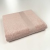 Банное махровое полотенце с бордюром GM Textile 70х140см 400г/м2 (Капучино)