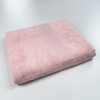 Банное махровое полотенце с бордюром GM Textile 70х140см 400г/м2 (Розовый)