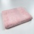 Банное махровое полотенце с бордюром GM Textile 70х140см 400г/м2 (Розовый)