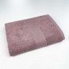 Махровое полотенце среднего размера с Бордюром GM Textile 50х90см 400г/м2 (Шоколад)