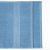Махровое полотенце среднего размера с Бордюром GM Textile 50х90см 400г/м2 (Синий)
