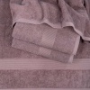 Махровое полотенце среднего размера с Бордюром GM Textile 50х90см 400г/м2 (Шоколад)