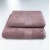 Комплект махрових рушників з Бордюром 2шт GM Textile 50х90см, 70х140см 400г/м2 (Шоколад)