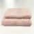 Комплект махрових рушників з Бордюром 2шт GM Textile 50х90см, 70х140см 400г/м2 (Капучіно)
