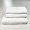 Набір махрових рушників з Бордюром 3шт GM Textile 50х90см, 50х90см, 70х140см 400г/м2 (Білий) Набір махрових рушників з Бордюром 3шт GM Textile 50х90см, 50х90см, 70х140см 400г/м2 (Білий)