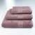 Набір махрових рушників з Бордюром 3шт GM Textile 40х70см, 50х90см, 70х140см 400г/м2 (Шоколад)