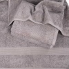 Махровое полотенце среднего размера с Бордюром GM Textile 50х90см 400г/м2 (Кофейный)