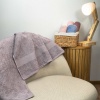 Махровое полотенце среднего размера с Бордюром GM Textile 50х90см 400г/м2 (Кофейный)