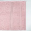 Махровое полотенце среднего размера с Бордюром GM Textile 50х90см 400г/м2 (Розовый)