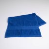 Комплект махрових рушників з Бордюром 2шт GM Textile 50х90см, 70х140см 400г/м2 (Синій)