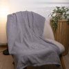 Набір махрових рушників з Бордюром 3шт GM Textile 40х70см, 50х90см, 70х140см 400г/м2 (Сірий)