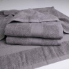 Набір махрових рушників з Бордюром 3шт GM Textile 40х70см, 50х90см, 70х140см 400г/м2 (Сірий)