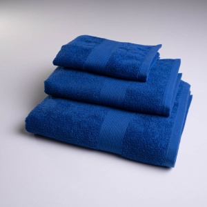 Набір махрових рушників з Бордюром 3шт GM Textile 40х70см, 50х90см, 70х140см 400г/м2 (Синій)