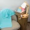 Набір махрових рушників 2шт GM Textile 50х90см, 70х140см 400г/м2 (Лазур)