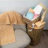 Набір махрових рушників 3шт GM Textile 40х70см, 50х90см, 70х140см 400г / м2 (Гірчичний)