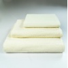 Набір махрових рушників 3шт GM Textile 40х70см, 50х90см, 70х140см 400г/м2 (Ванільний)