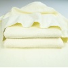 Набір махрових рушників 3шт GM Textile 40х70см, 50х90см, 70х140см 400г/м2 (Ванільний)
