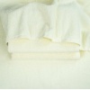 Набір махрових рушників 3шт GM Textile 40х70см, 50х90см, 70х140см 400г/м2 (Ванільний)