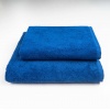 Набір махрових рушників 2шт GM Textile 50х90см, 70х140см 400г/м2 (Синій)