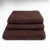 Набір махрових рушників 3шт GM Textile 50х90см, 50х90см, 70х140см 400г / м2 (Коричневий)