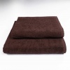 Набір махрових рушників 2шт GM Textile 50х90см, 70х140см 400г/м2 (Коричневий)