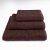 Набір махрових рушників 3шт GM Textile 40х70см, 50х90см, 70х140см 400г / м2 (Коричневий)