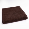 Рушник махровий для душу GM Textile 70х140см 400г/м2 (Коричневий)