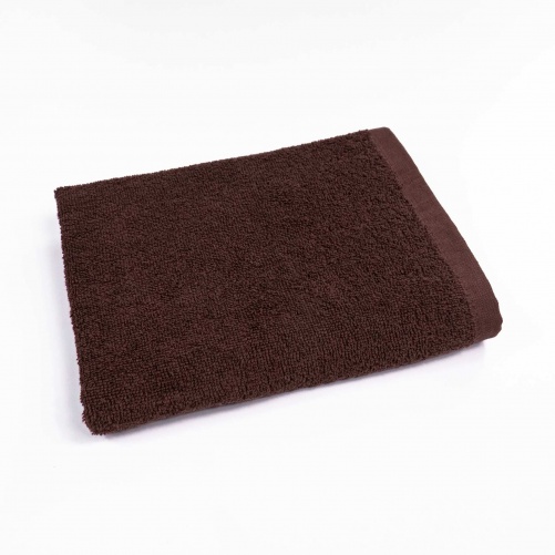 Полотенце для рук и лица махровое GM Textile 40х70см 400г/м2 (Коричневый)